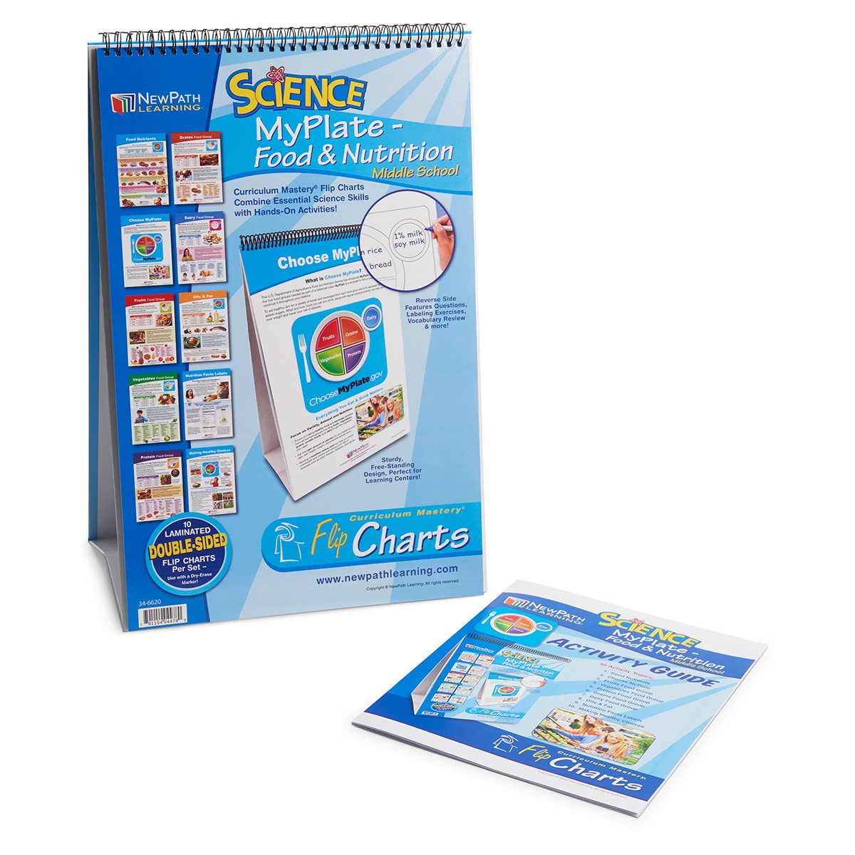 SB53157-MyPlate Flip Charts - Middle School