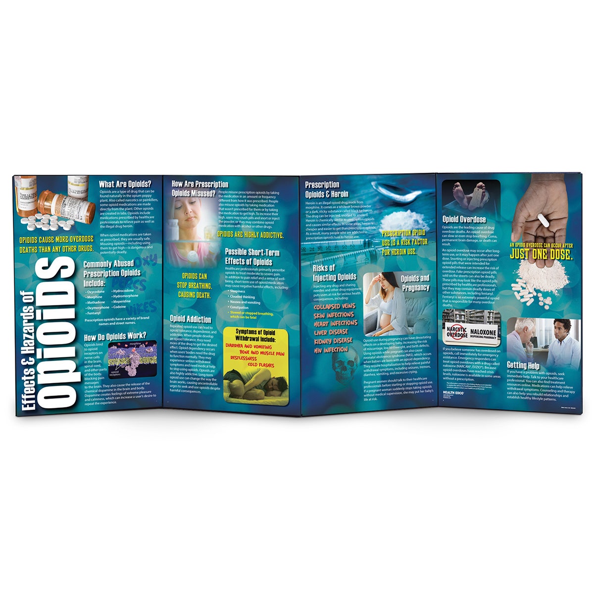 SB53199-Efffects and Hazards of Opioids Folding Display