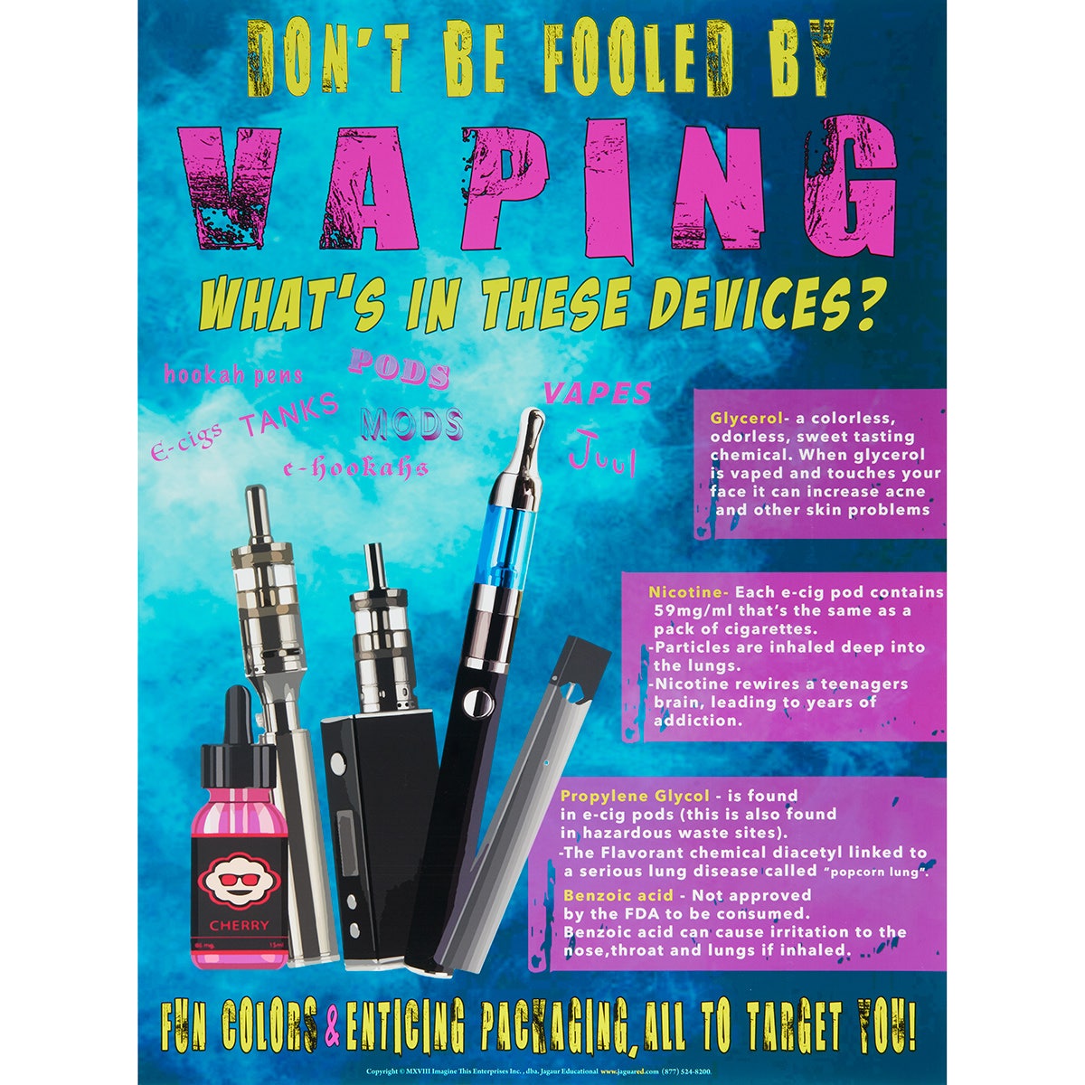 SB53209-Don’t Be Fooled by Vaping Poster