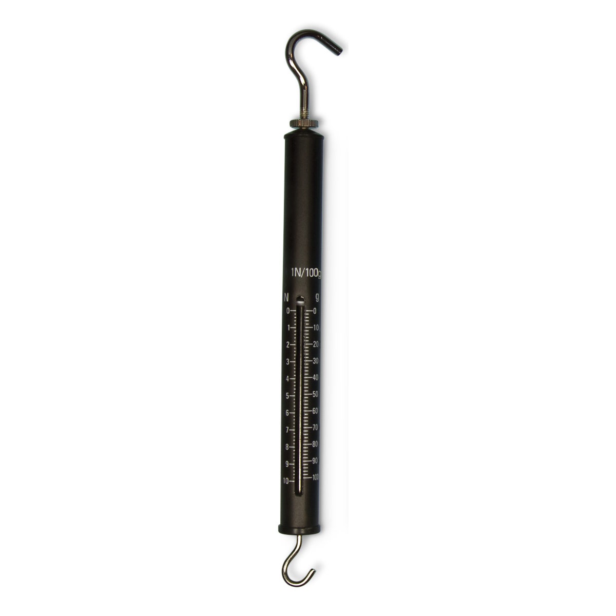 SB53244-Aluminum Spring Scales - 100g/1N - 2g/0.02N - Black
