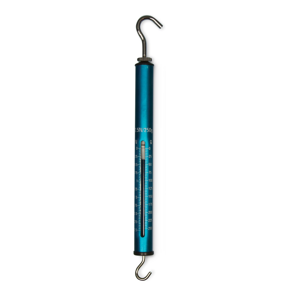 SB53245-Aluminum Spring Scales - 250g/2.5N - 5g/0.05N - Blue