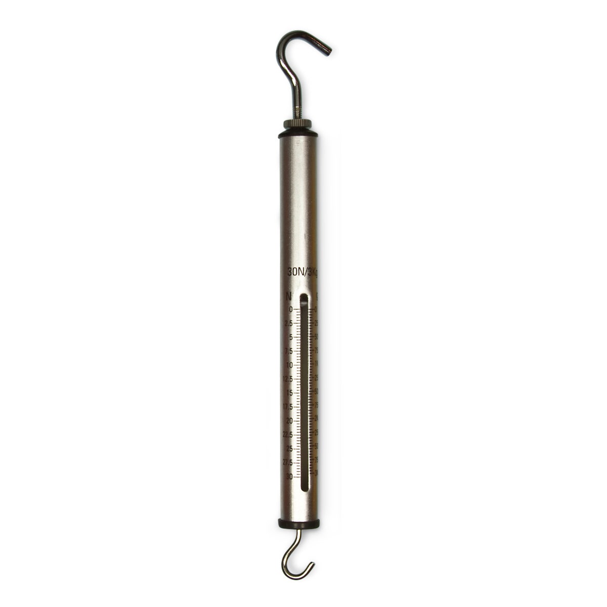 SB53249-Aluminum Spring Scales - 3,000g/30N - 50g/0.5N - Silver