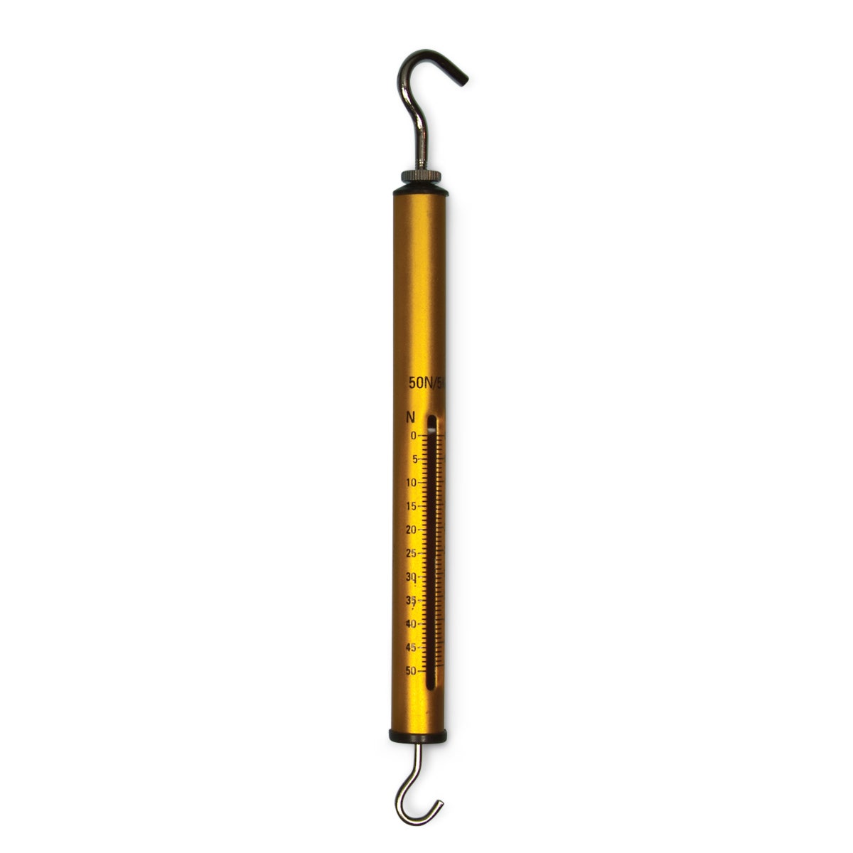SB53250-Aluminum Spring Scales - 5,000g/50N - 100g/1N - Gold