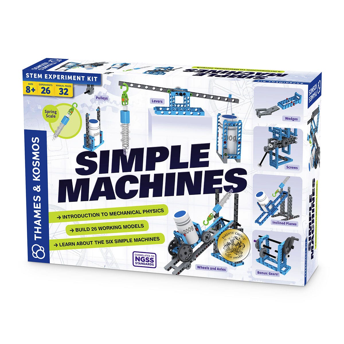 SB53342-Thames & Kosmos Simple Machines STEM Experience Kit