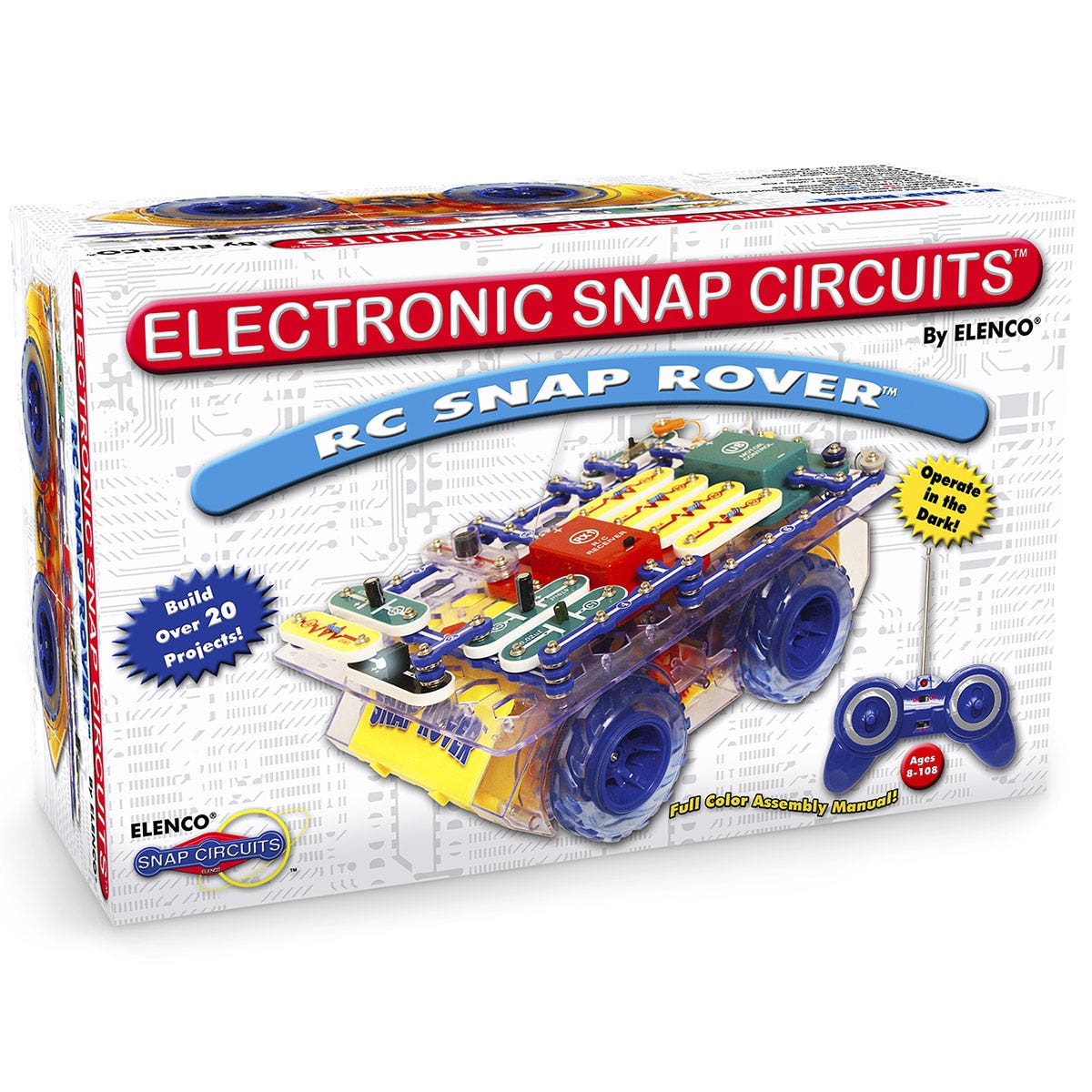 SB53352-Snap Circuits® Radio-Controlled Snap Rover® Kit