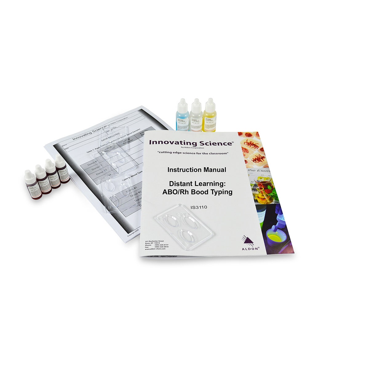 SB53423-ABO/Rh Blood Typing Individual Student Kit