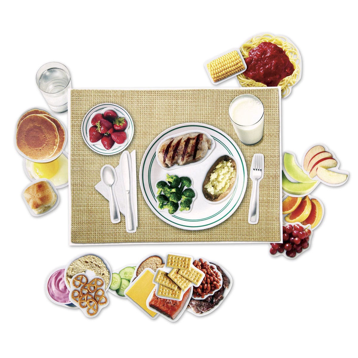 SN00469-Pretend & Play® Magnetic Healthy Foods