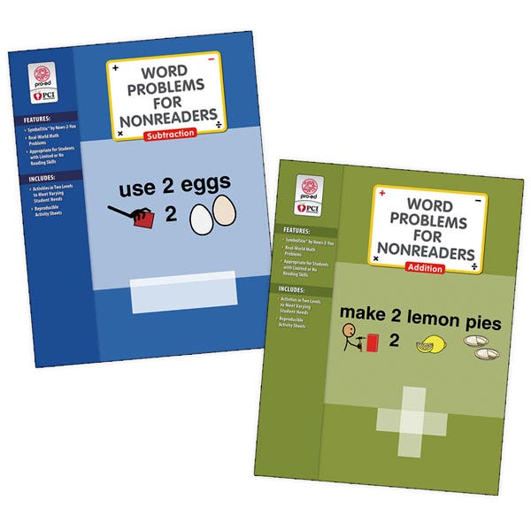 SN31832-Word Problems for Nonreaders - Complete Set