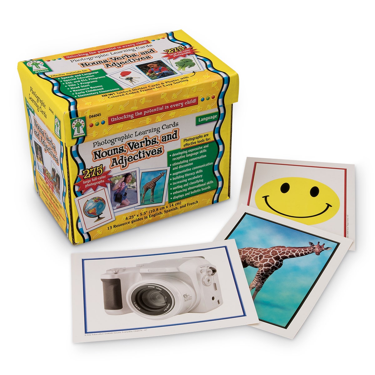 SN35953-Nouns, Verbs, and Adjectives Learning Cards