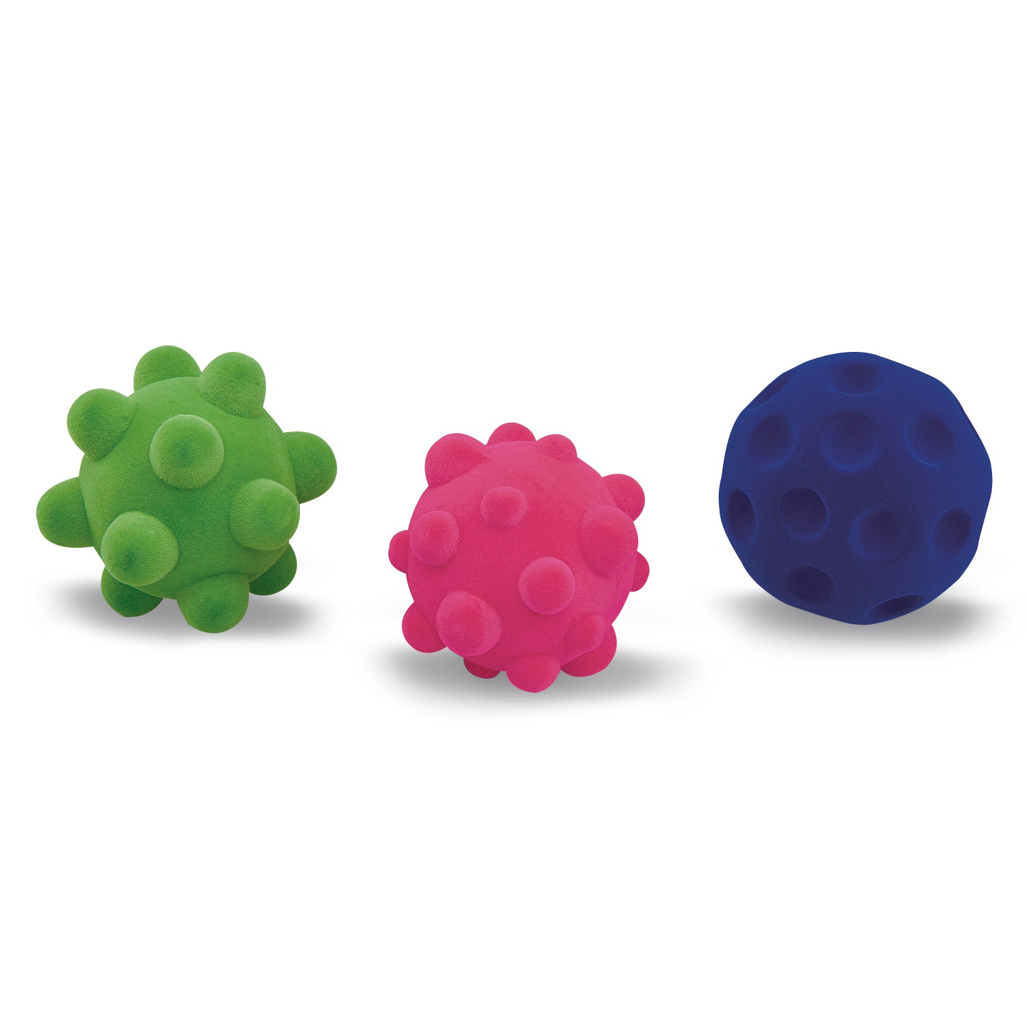 SN36452-Rubbabu Sensory Ball Set 2-1/2 in. Dia. - Set of 3