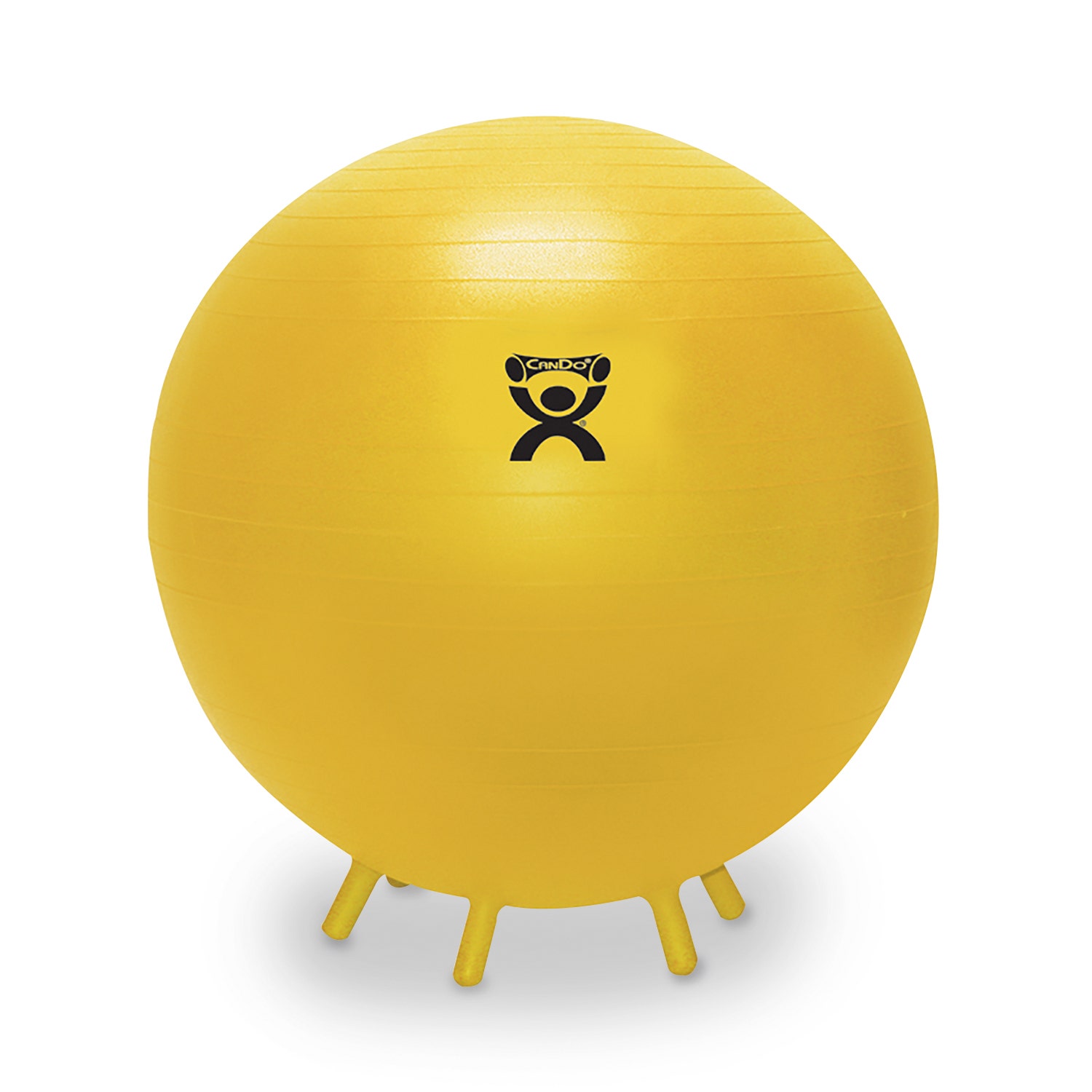 X0000SN36488-Can-Do® Inflatable Exercise Ball with Stability Feet