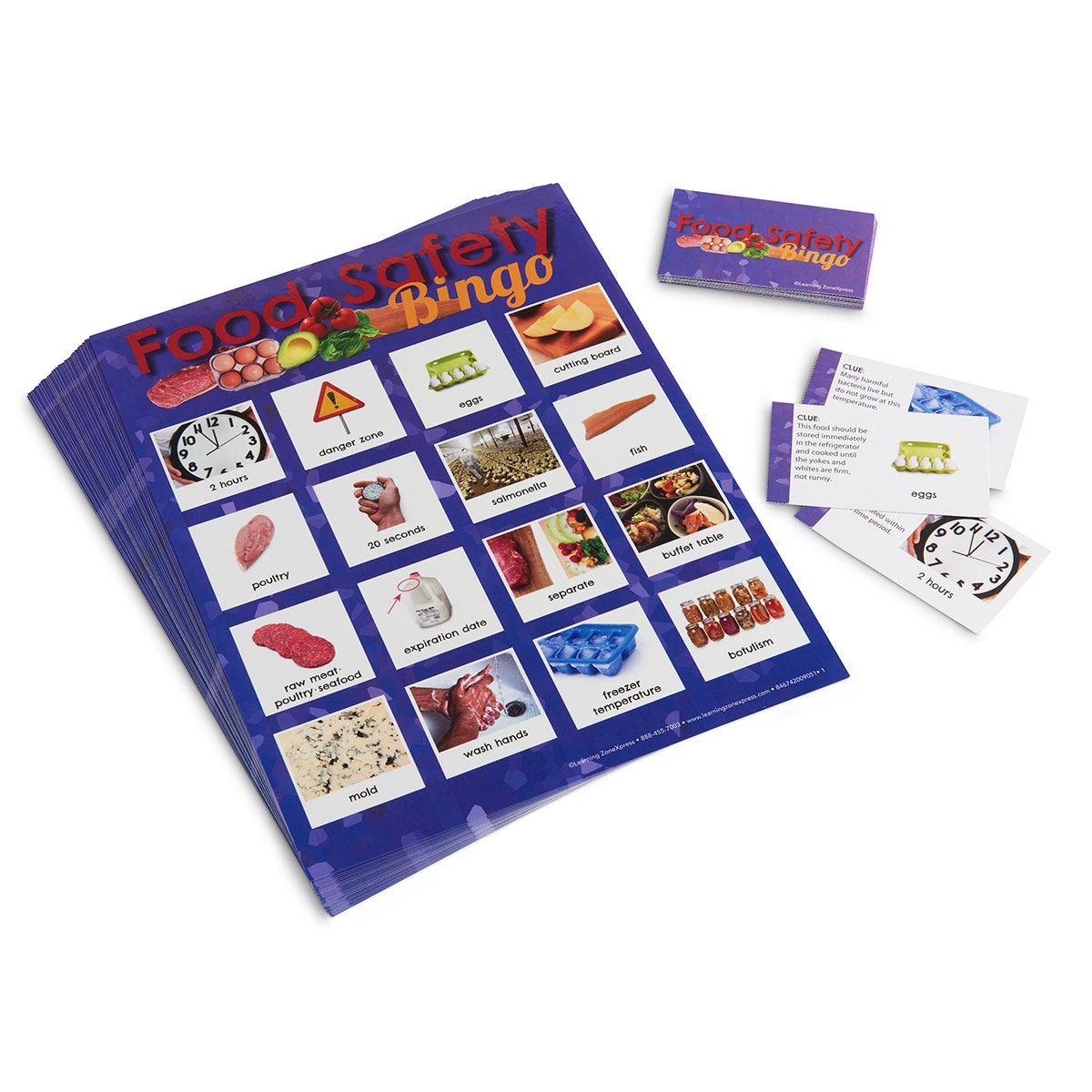 SN37100-Food Safety Bingo