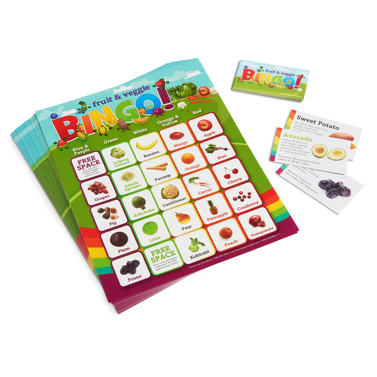 SN37101-Fruit and Veggie Bingo