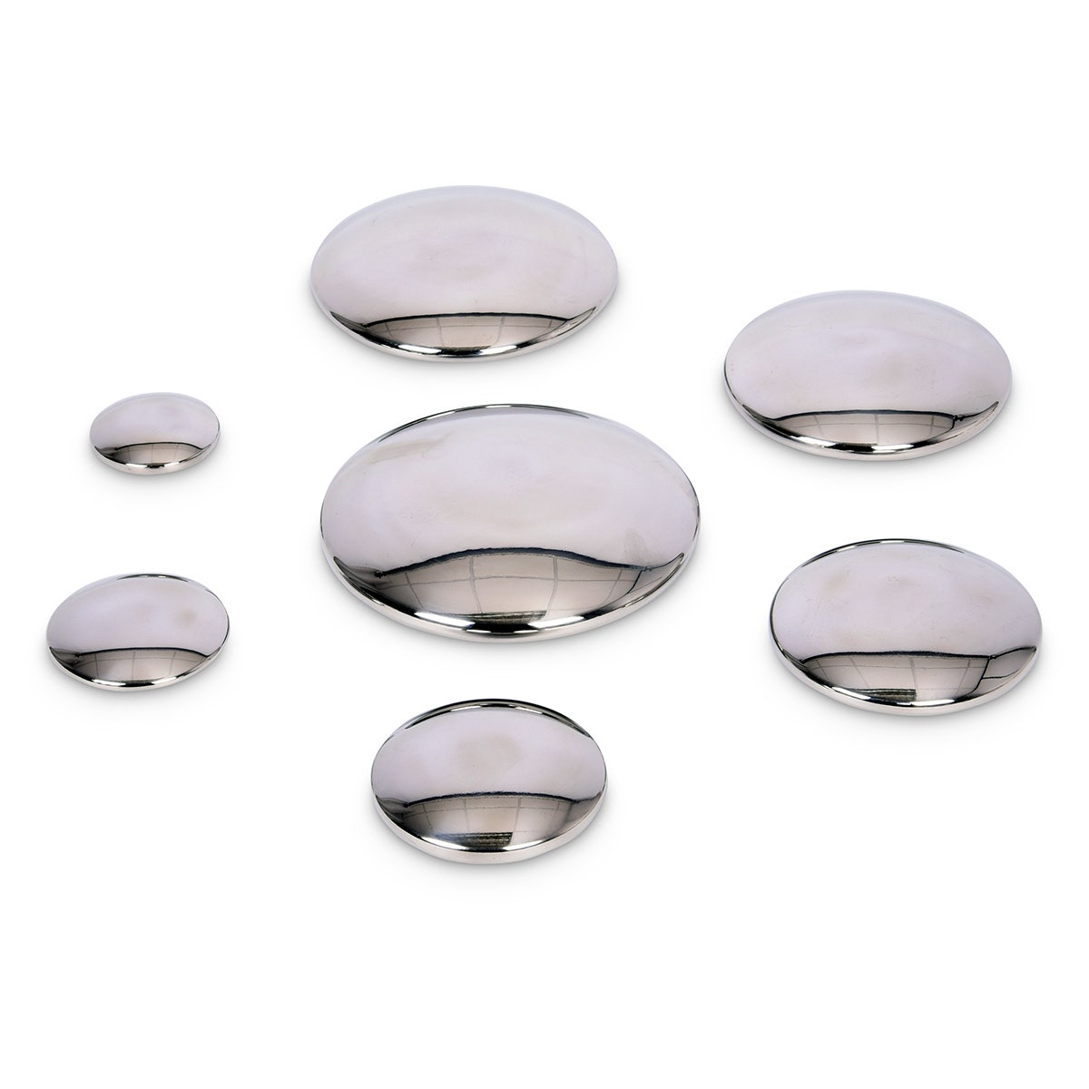 SN37200-Sensory Silver Reflective Buttons