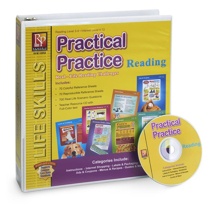 Practical Practice Reading Program Binder