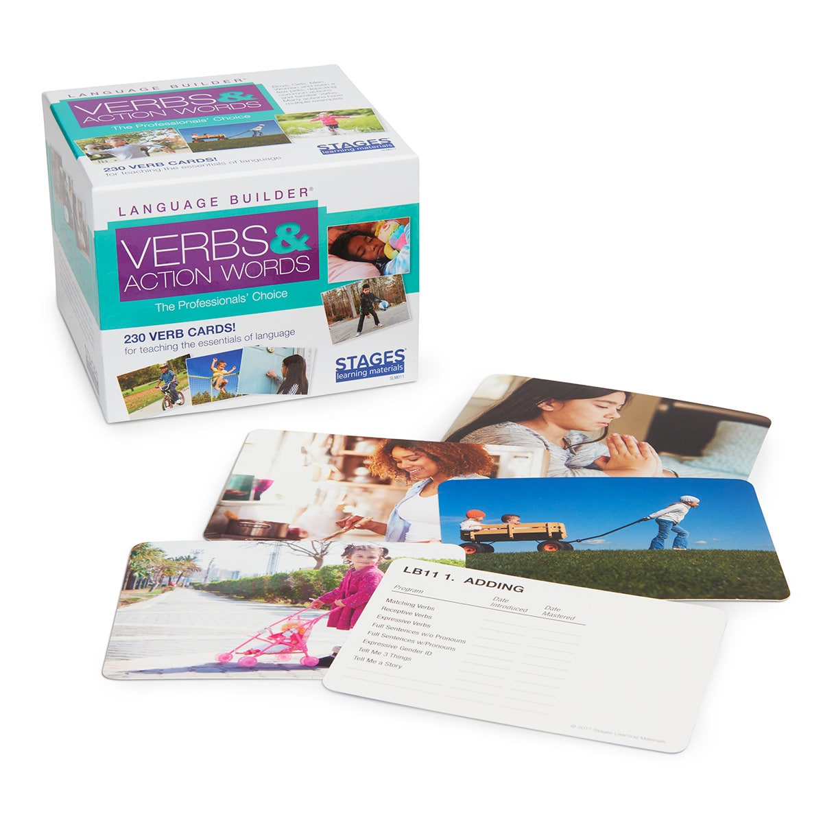SN37229-Language Builder®: Verbs and Action Words Cards