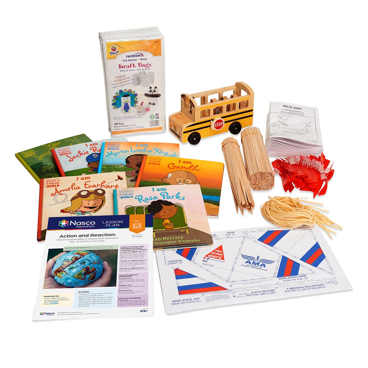 SN37257-Nasco Action and Reaction: Historical Examples of Responsible Decisions SEL Kit