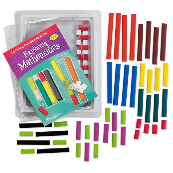 TB11523-Cuisenaire® Rods Introductory Set - Plastic