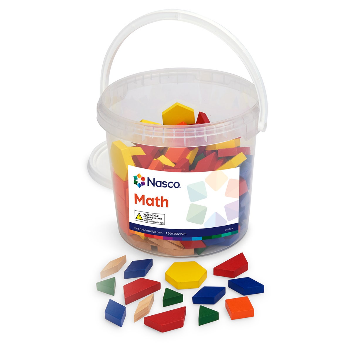 TB12514-Wooden Pattern Blocks