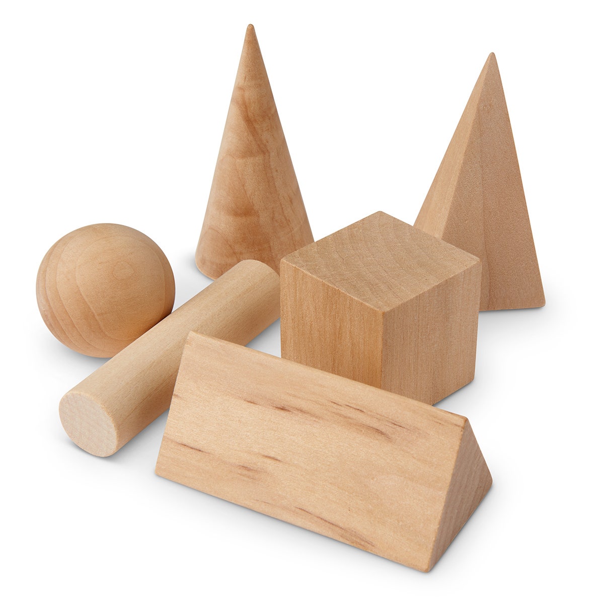 TB15069-6 Wooden Geometric Solids