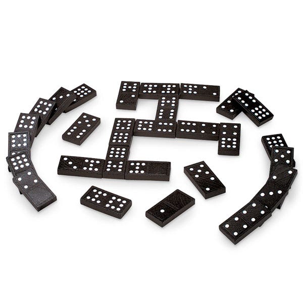 TB15635-Dominoes, Double Six, pk/28