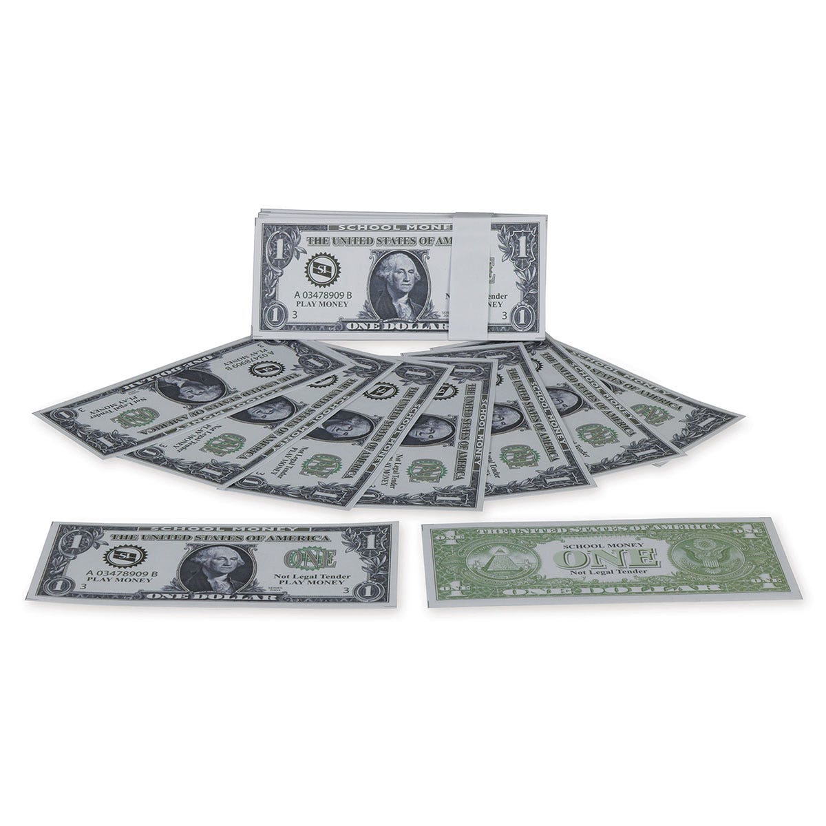 X0000TB15827-Paper Bills – $1–$100 Denominations