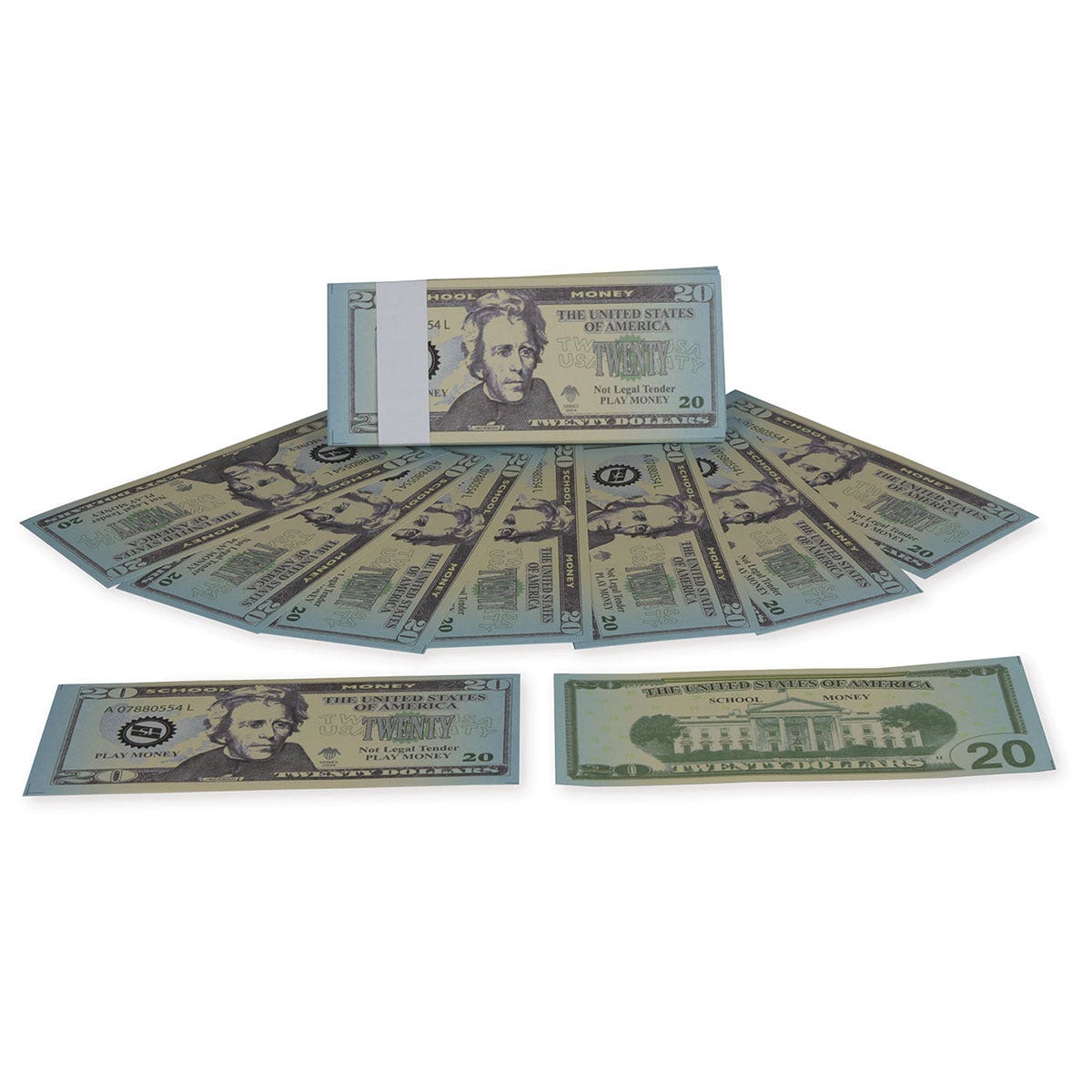 TB15922-$20 Paper Bills - Pkg. of 100