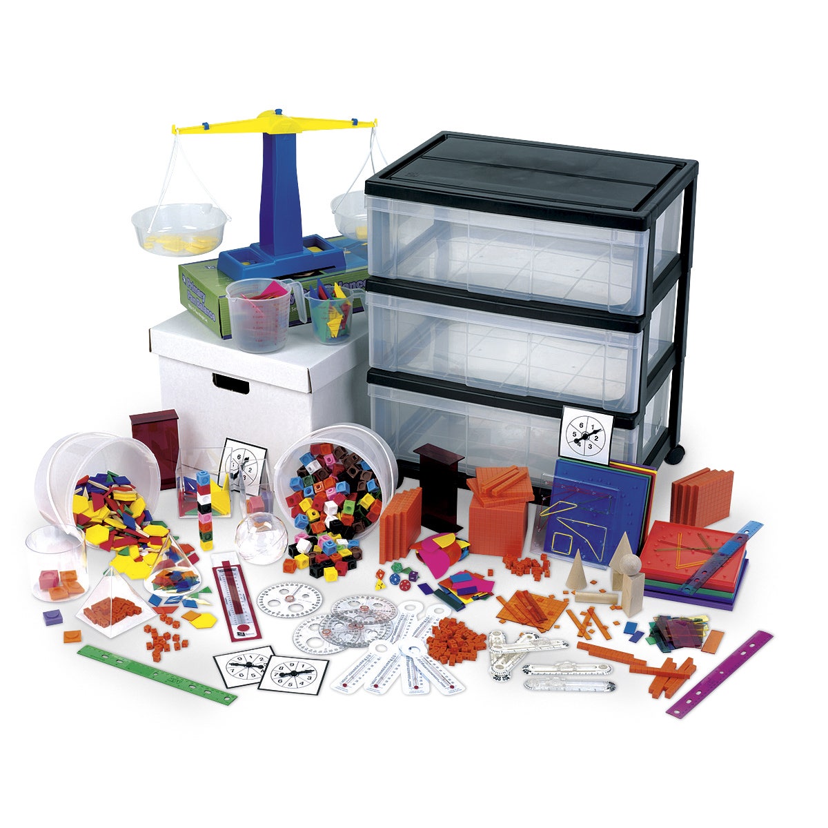 TB15923-Nasco Intermediate Math Kit with Storage