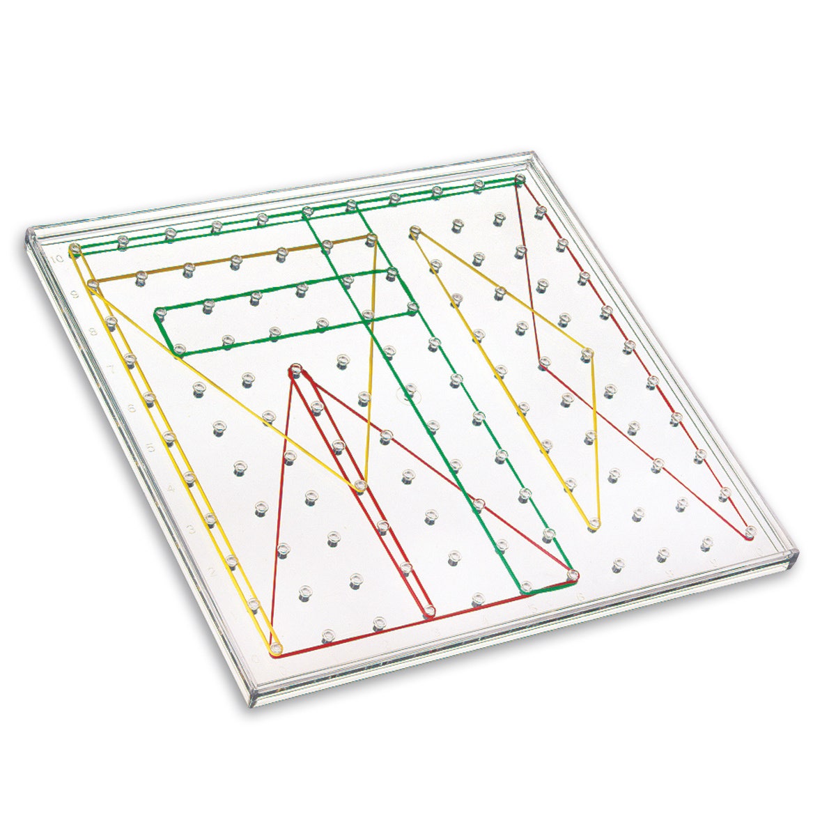 TB16339-Transparent Geoboard - 11 x 11 Pin Array