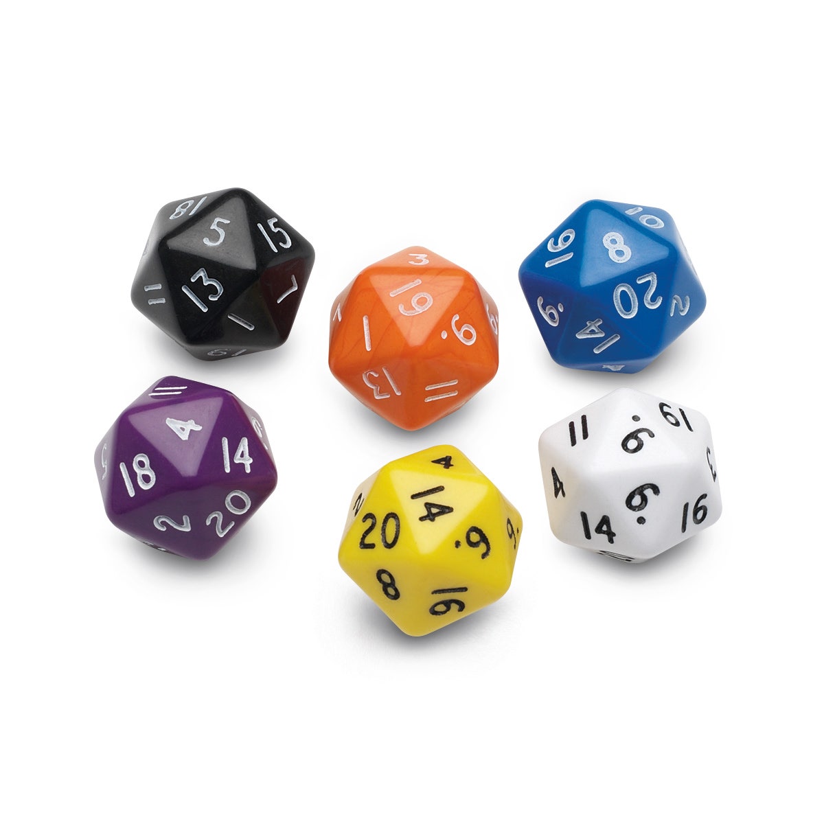 X0000TB16733-20-Sided Icosahedron Polyhedra Dice