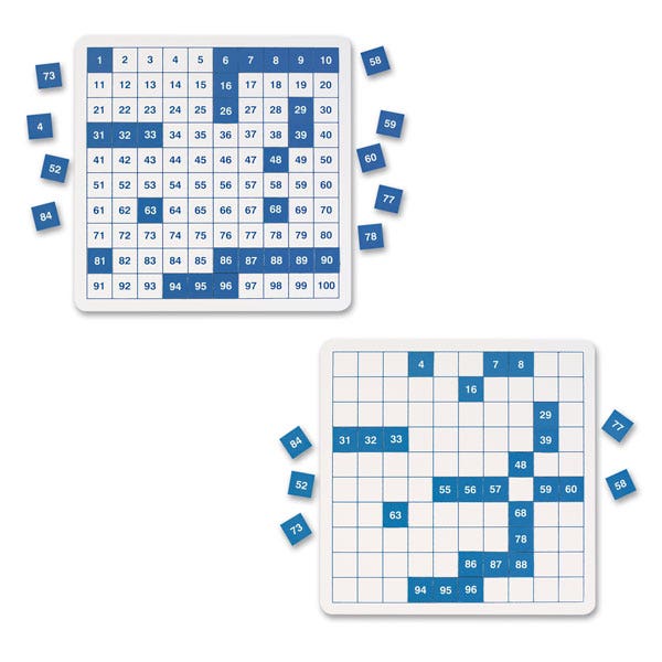 TB17099-Nasco Magnetic Hundreds Board