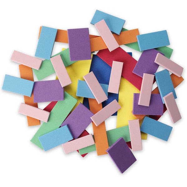 TB17775-Individual Foam Fraction Squares