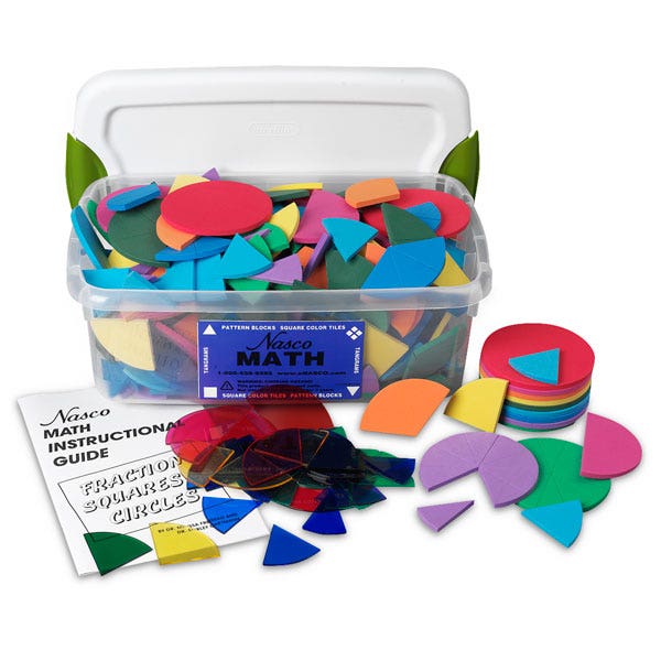 TB17941-Foam Fraction Circles Group Set