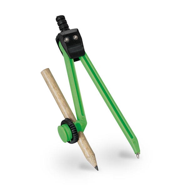 TB17966-Plastic Compass - 5-1/2 in. L