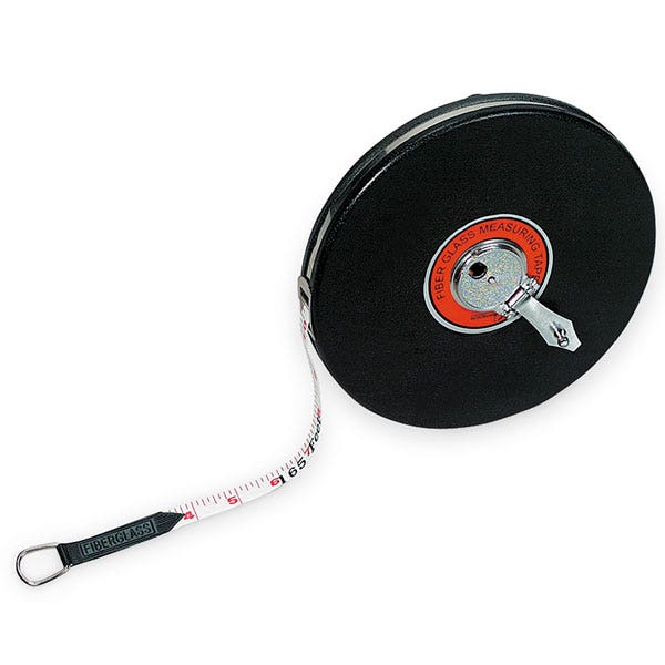 TB18246-Windup English/Metric Tape - 50 m/165 ft.