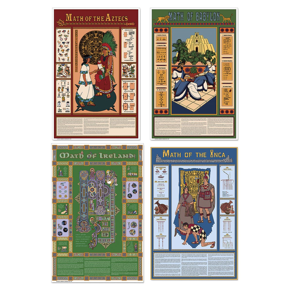 TB18729-Multicultural Math Poster Set A
