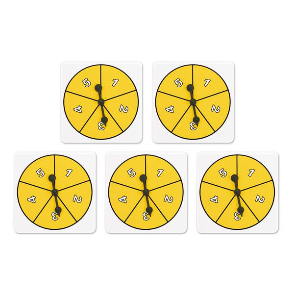 TB20149-Number Spinner Set - 1-5 Spinners
