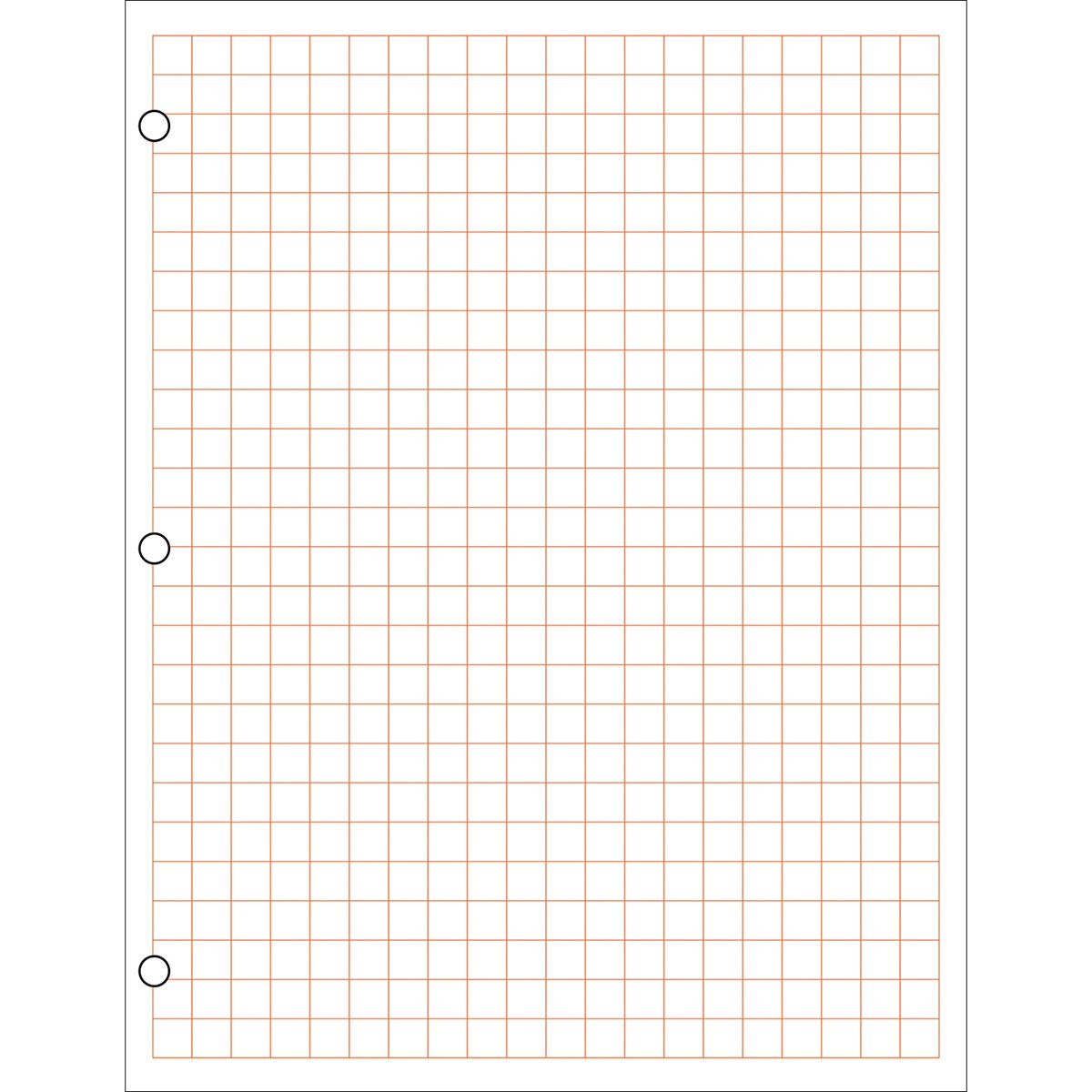 TB20612-Rectangular Graph Paper - 1 cm Squares