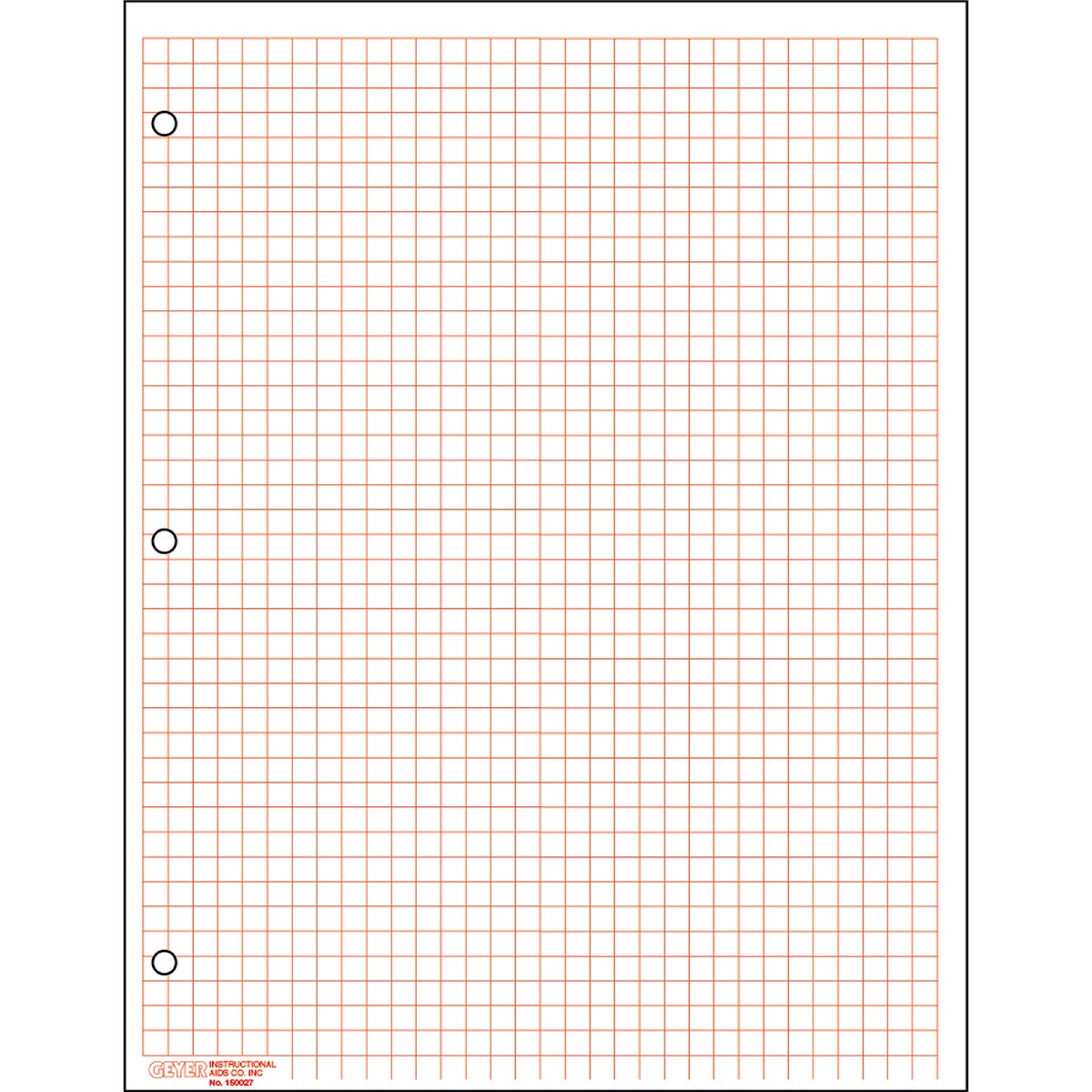 TB20613-Rectangular Graph Paper -1/4 in. Squares