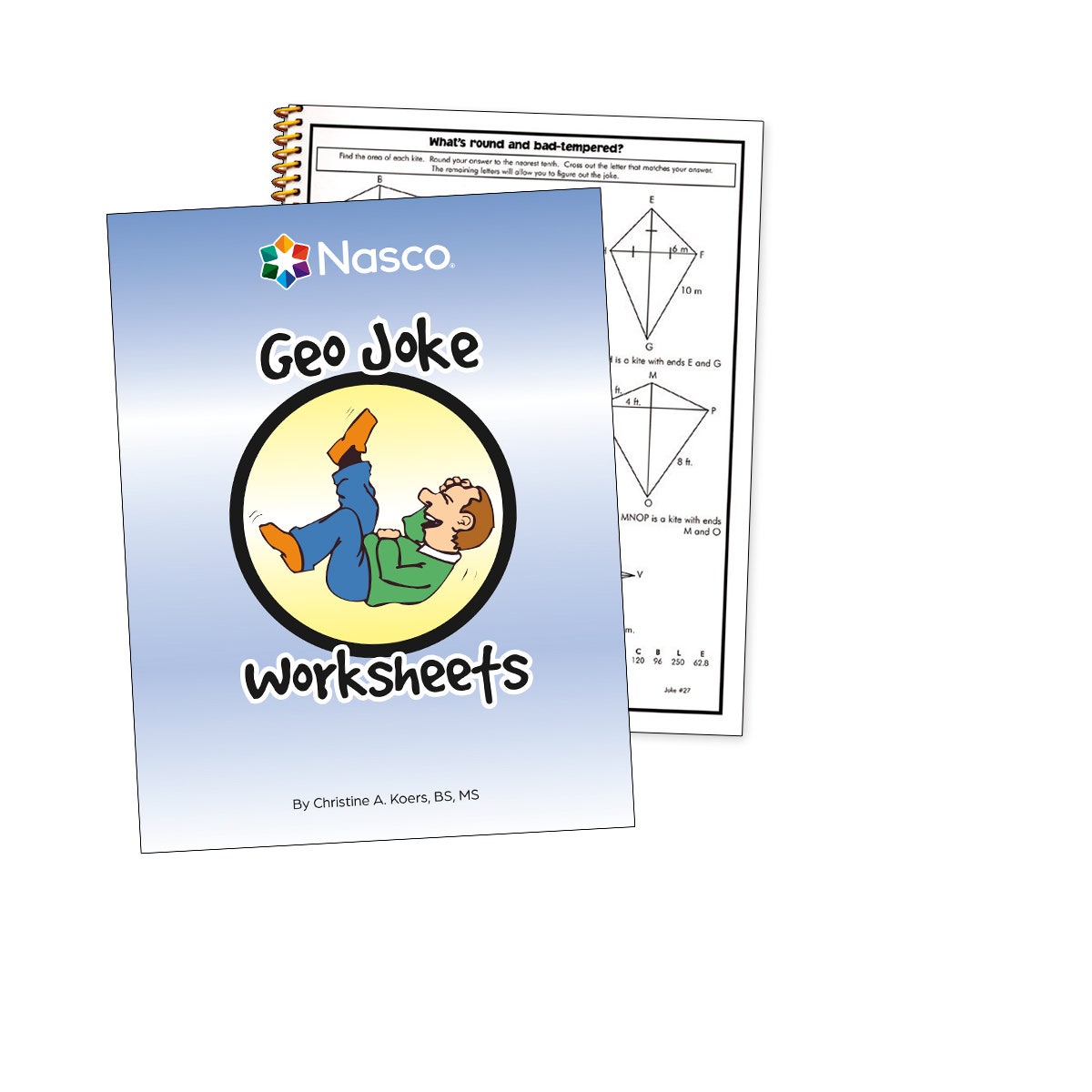 TB20658-Nasco Geometry Math Joke Book with CD
