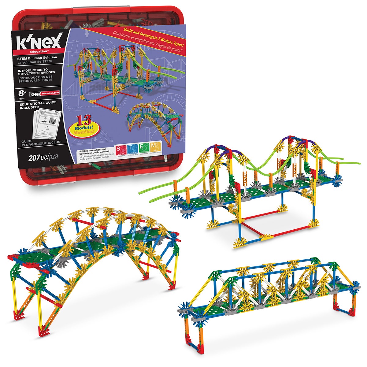 TB20794-K’NEX® Education Introduction to Bridges Set