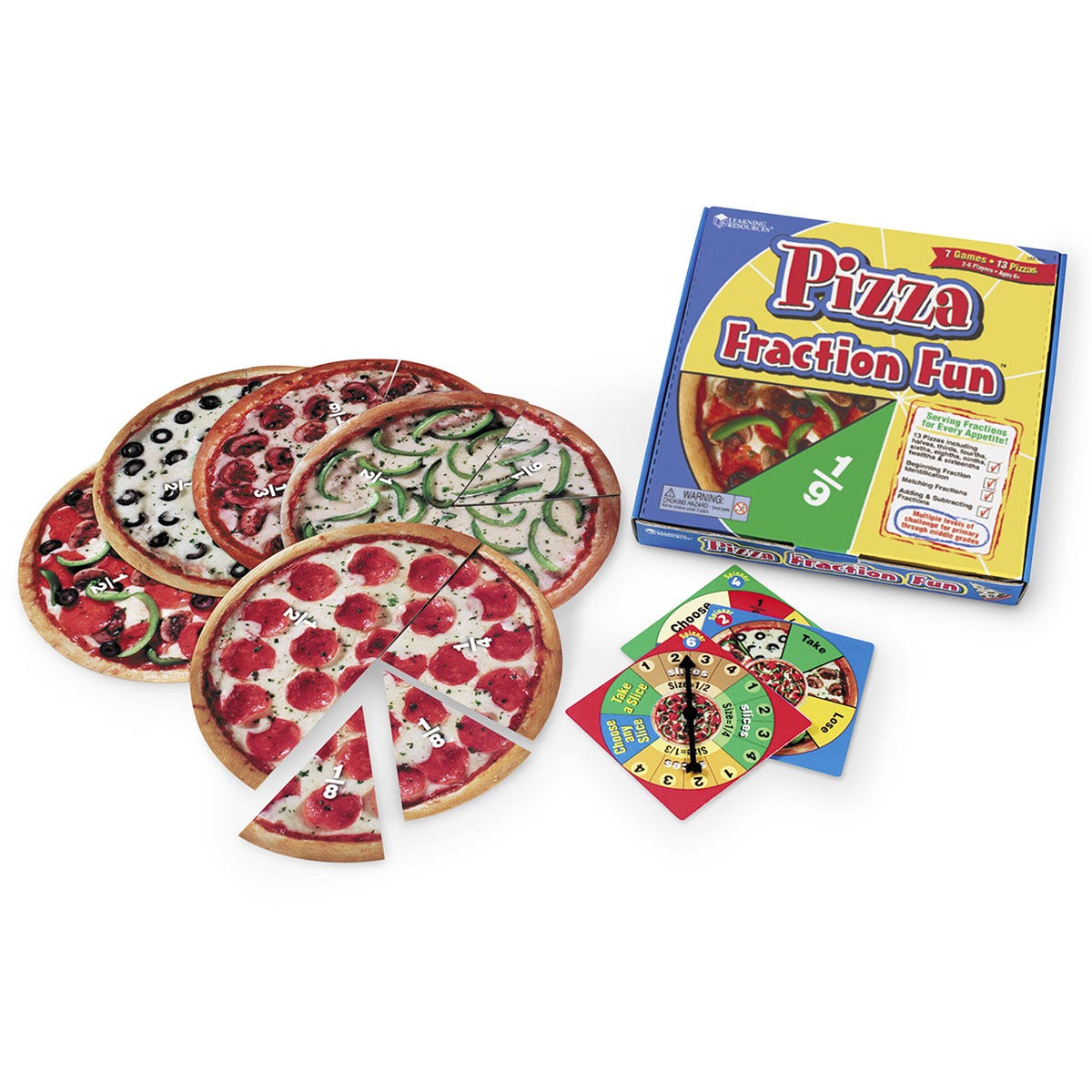 TB20944-Pizza Fraction Fun™ Game