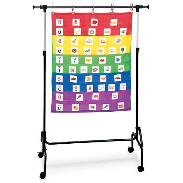 TB21465-Rainbow™ Pocket Chart and Stand