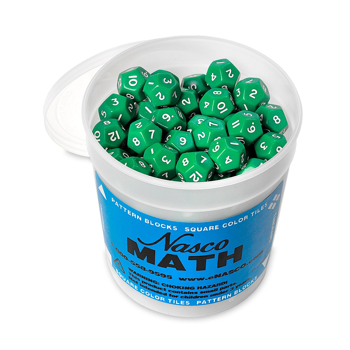 TB21915-12-Sided Dodecahedron Polyhedra Dice - Set of 144
