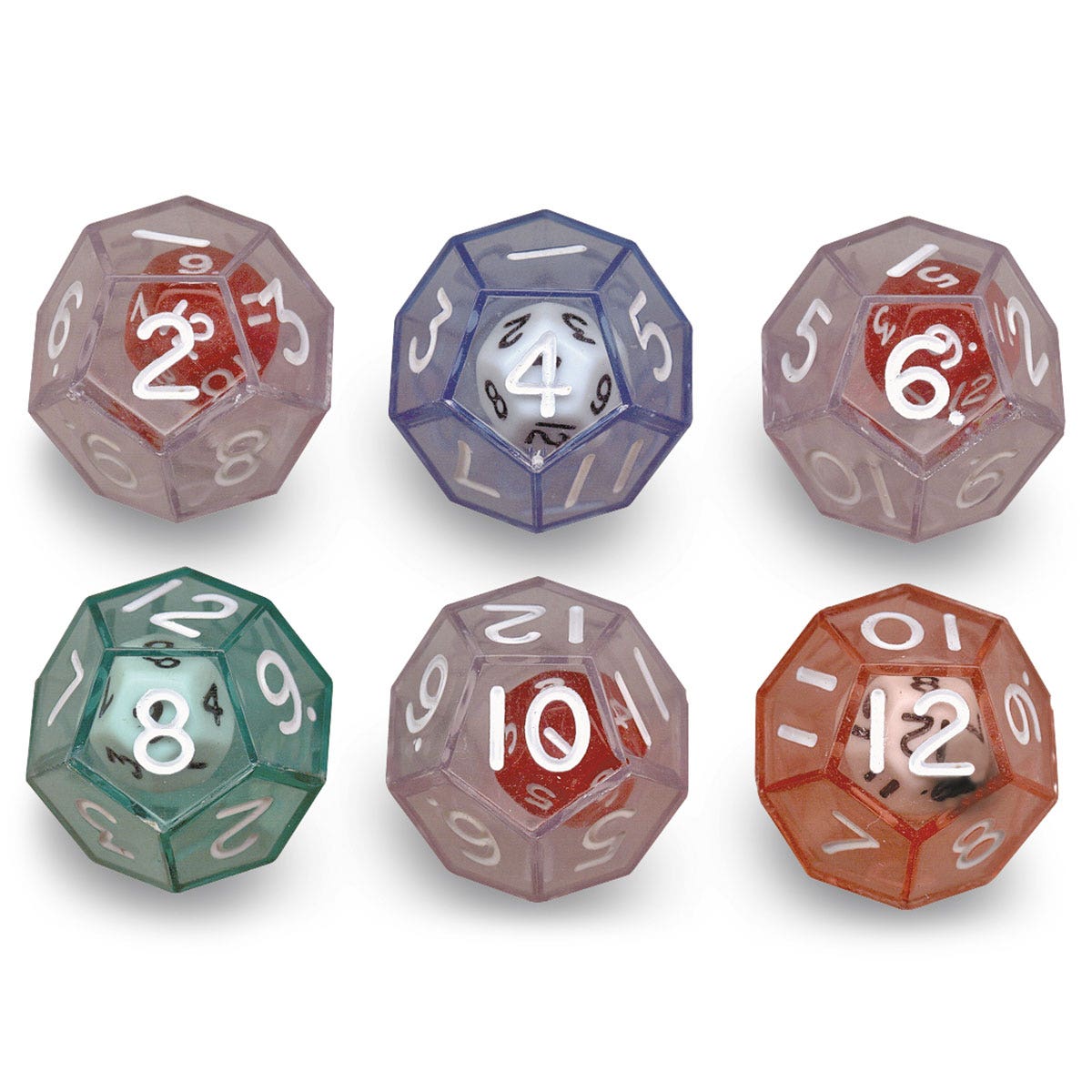 TB22741-Double Polyhedra Dice - 12-Sided