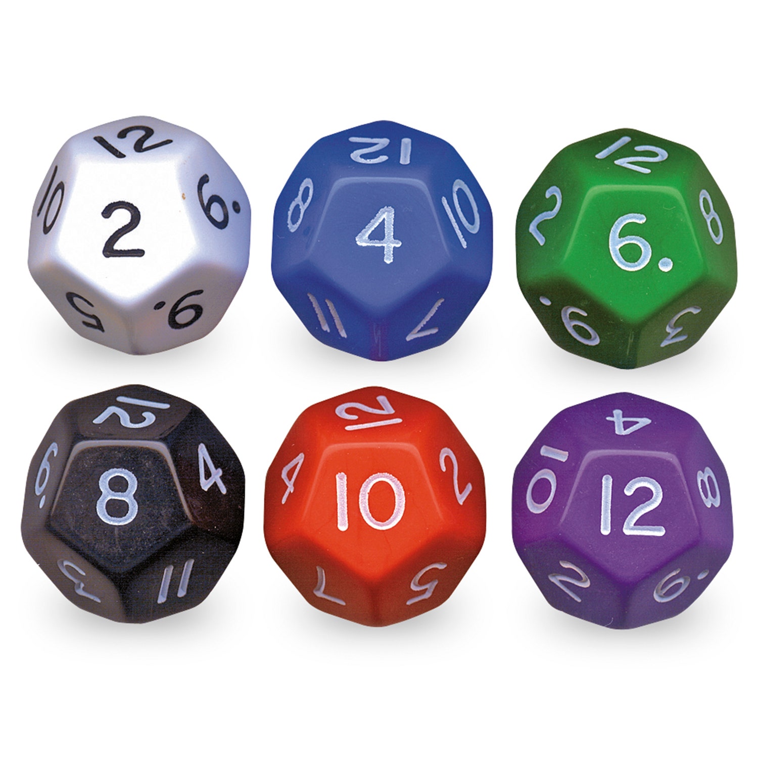 TB22745-12-Sided Jumbo Numbered Dice