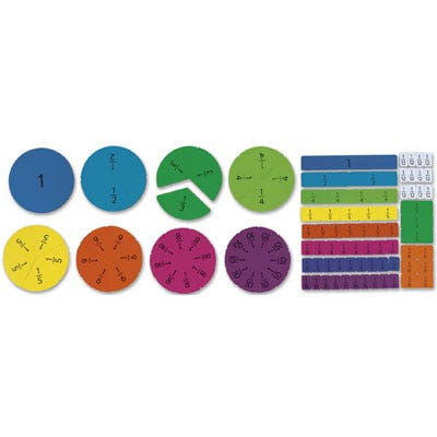 TB22847-Magnetic Fraction Tiles & Circles Set