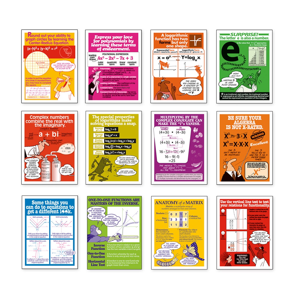 TB23479-Advanced Algebra Posters Set
