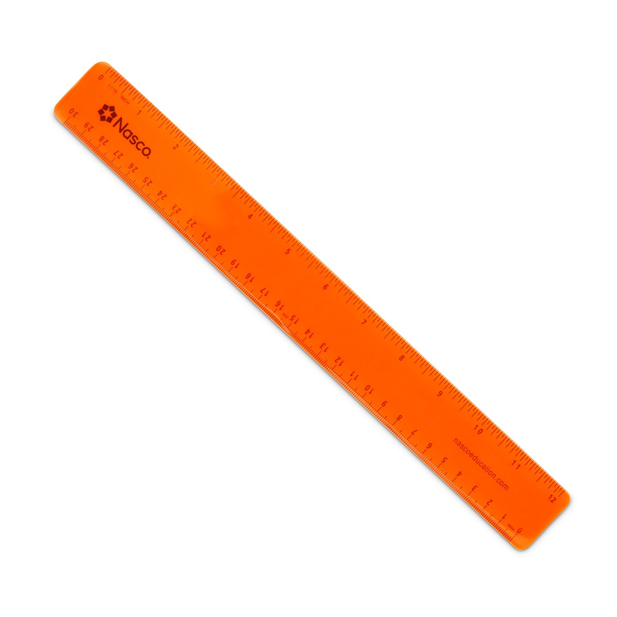 TB23607-Clearview 12 in. Orange Flexible Ruler