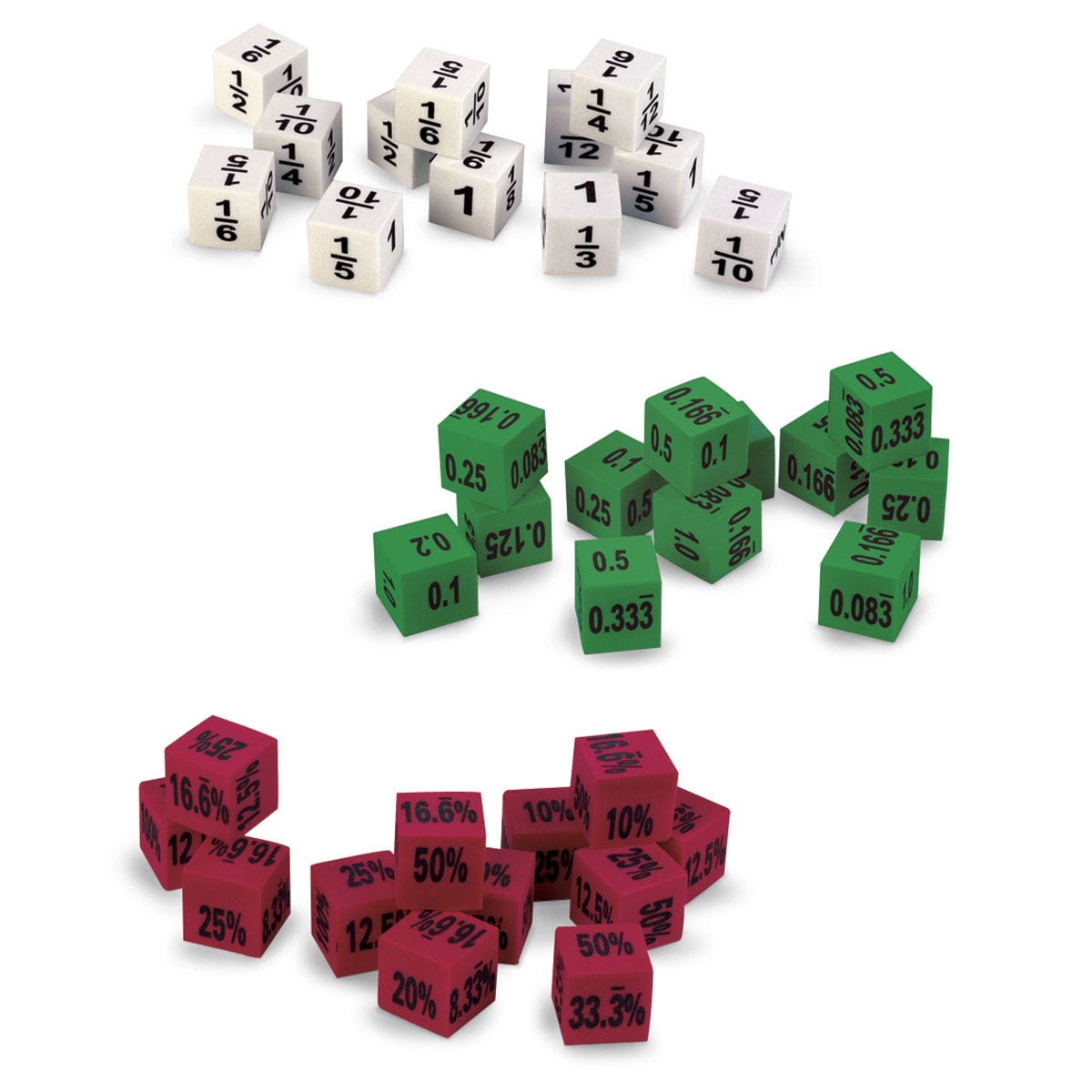 TB23714-Foam Equivalence Dice Set